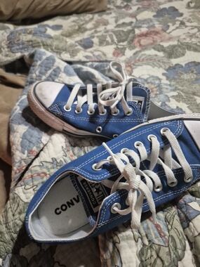 Converse Chuck Taylor Low Top Sneakers in Blue